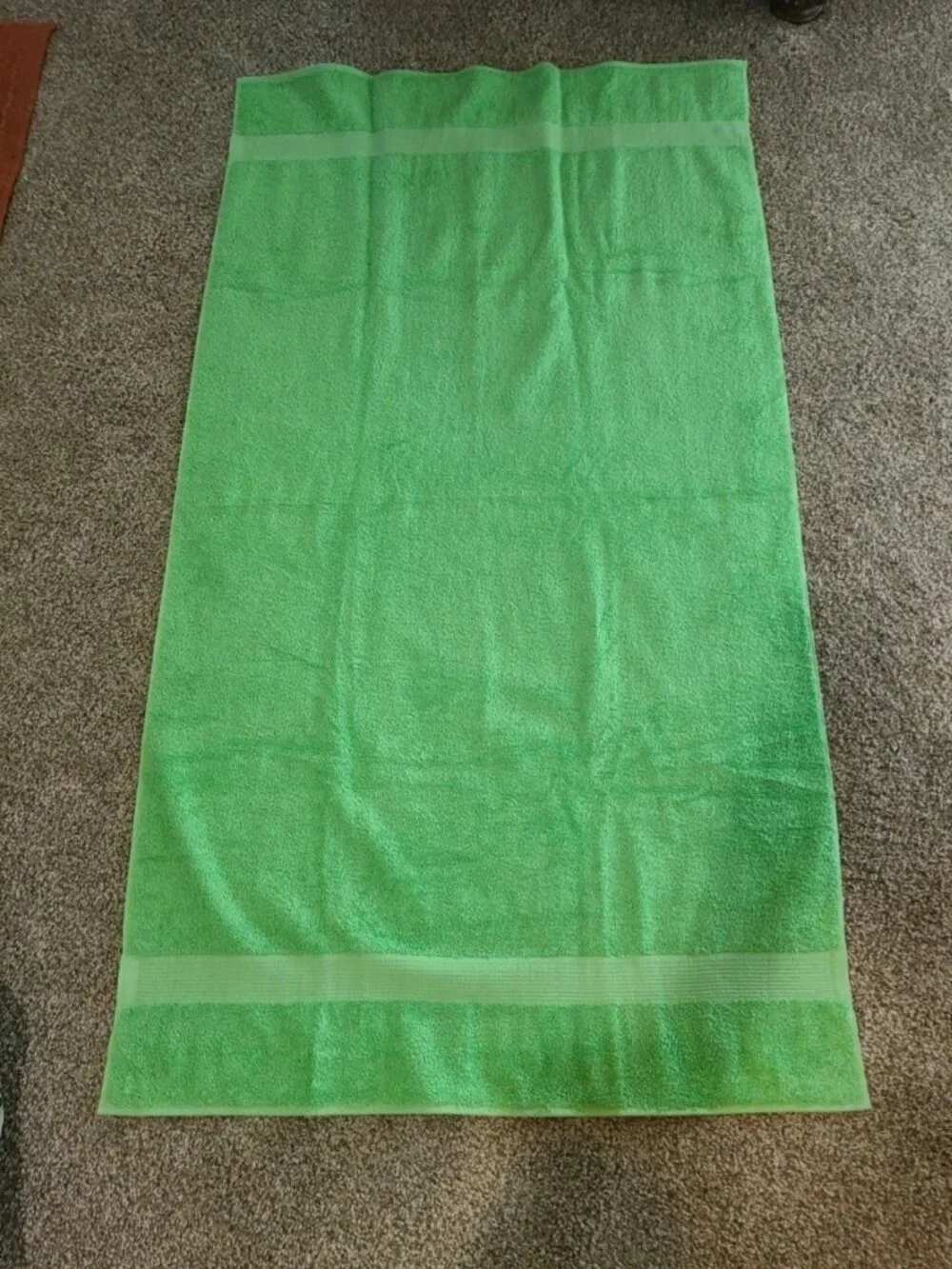 VTG Elegance Lady Pepperell Bath Towel 54